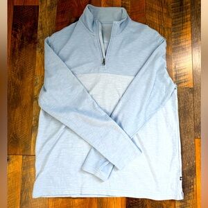 CHAPS Men’s Large Long Sleeve Quarter Zip Shirt